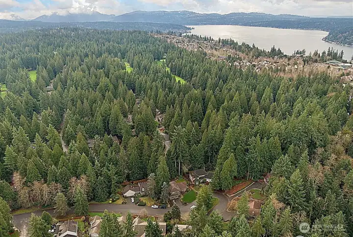 Lake Sammamish and Sahalee Golf course Lake Sammamish and Sahalee Golf course