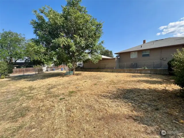 double lot - fully fenced