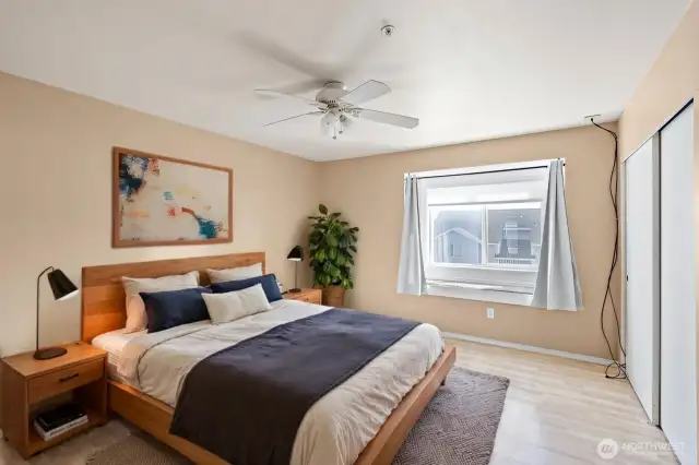 Primary Bedroom Virtually Staged