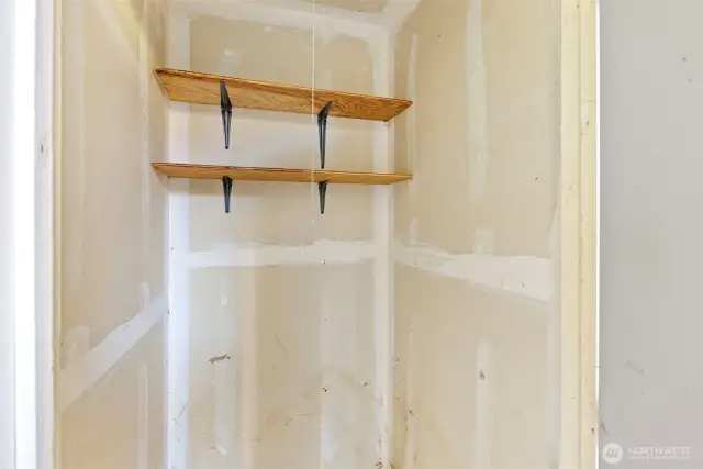 Storage Closet off back patio