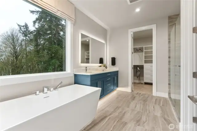 Primary Bathroom with tub! Photos are for representational purposes only.  Colors and options may vary.