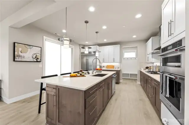 Kitchen. Photos are for representational purposes only.  Colors and options may vary.