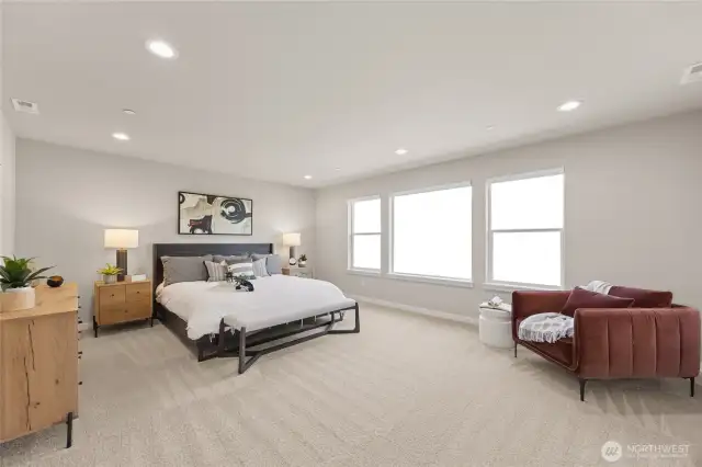 Primary bedroom. Photos are for representational purposes only.  Colors and options may vary.