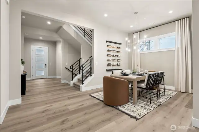 Looking back towards the front door. Photos are for representational purposes only.  Colors and options may vary.