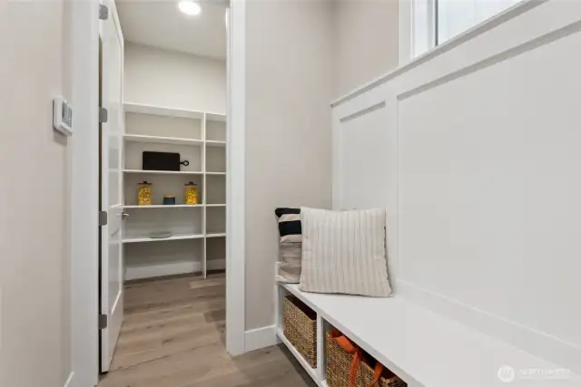 Built-in Drop Zone as you enter from the Garage. Photos are for representational purposes only.  Colors and options may vary.
