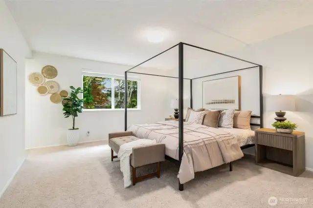 Primary Suite at the back of the house