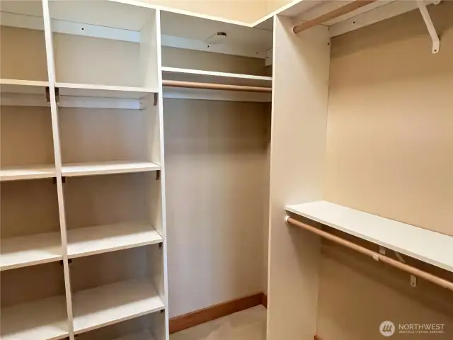 Wonderful walk-in closet