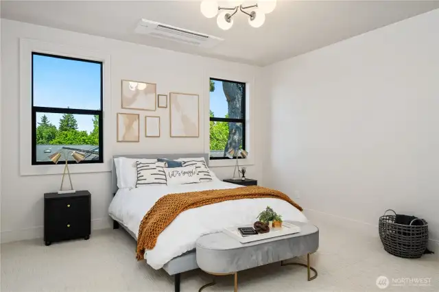 Beautifully appointed primary suite