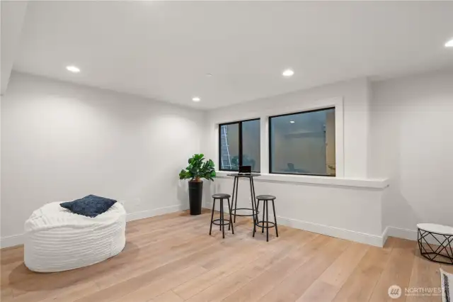 Enormous hang out in the bonus room