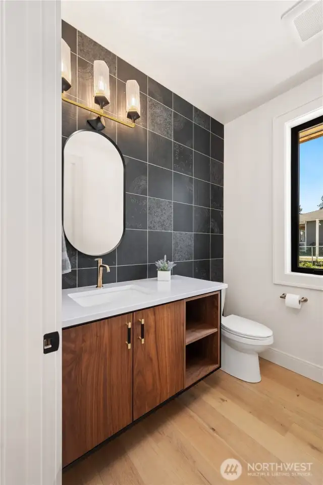Designer tile, it shows!