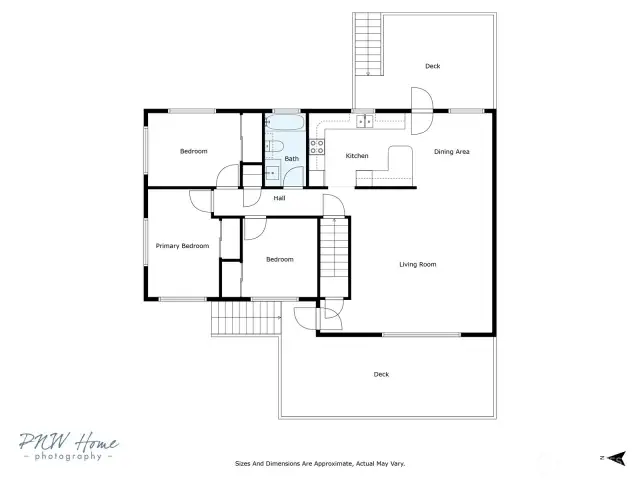 Main Upper Level Floor Plan