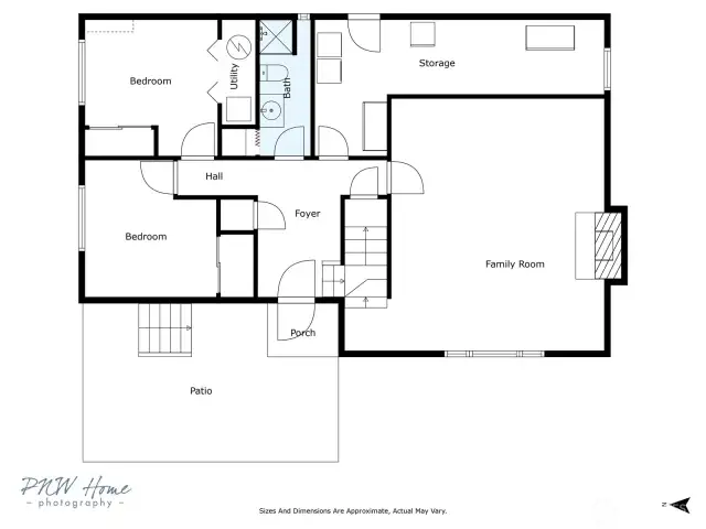 Lower Level Floor Plan