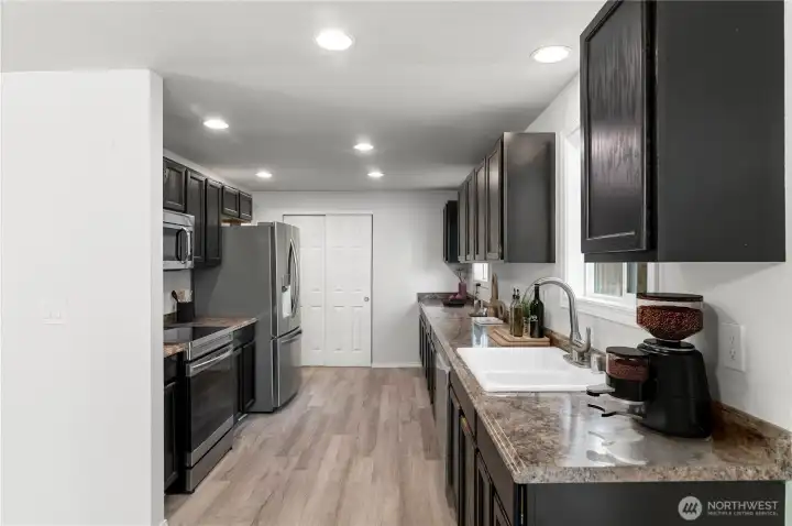 Virtually Staged Kitchen