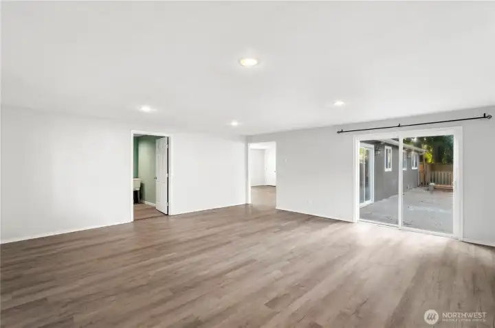 Another view of large Family Room