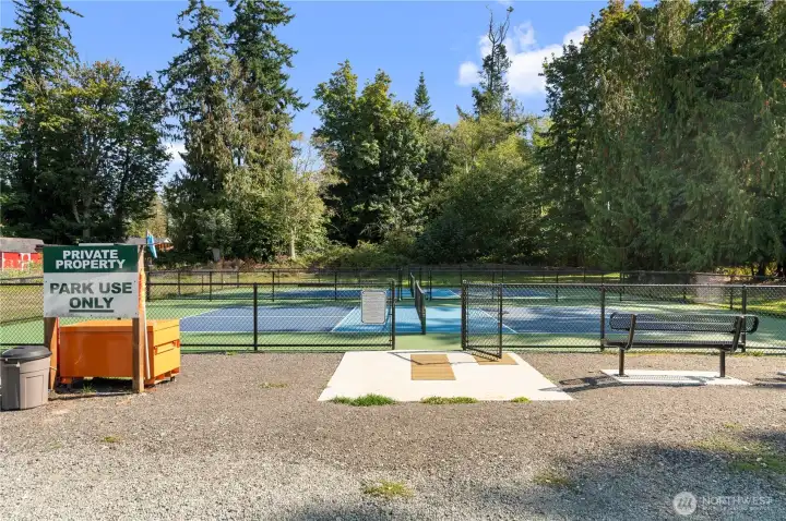 Private Pickleball Court for the community