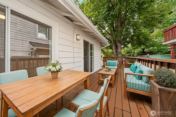 Patio Virtually Staged