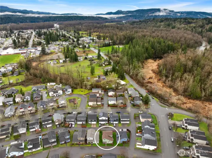 Sultan River nearby.