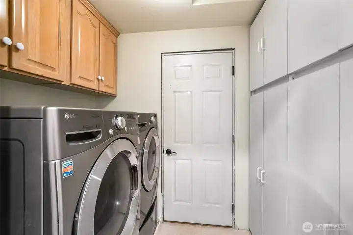 Laundry with great storage