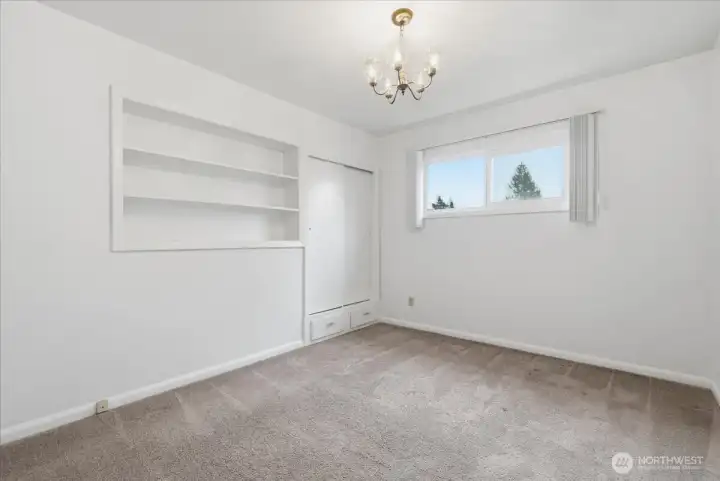 Bedroom with Built-Ins