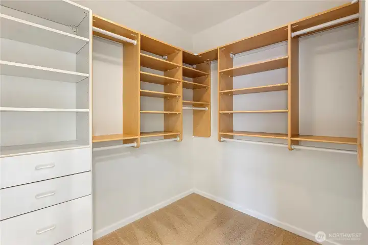 Huge Walk-in Closet