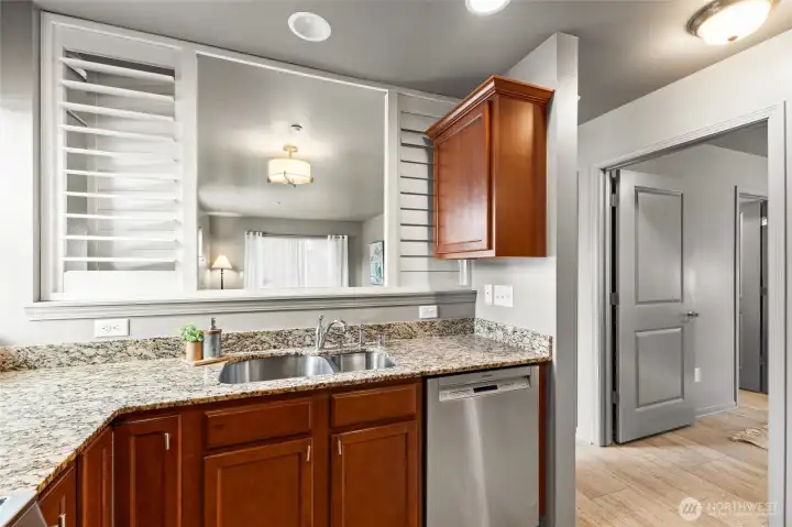 The custom shutters can be open or closed - you decide! The custom shutters can be open or closed - you decide!