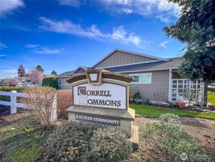 Enjoy living in the Correll Commons 55+ community!