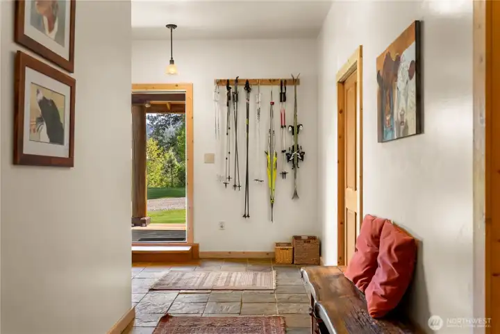 Guest house entry