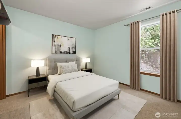 Virtual staging of bedroom #2