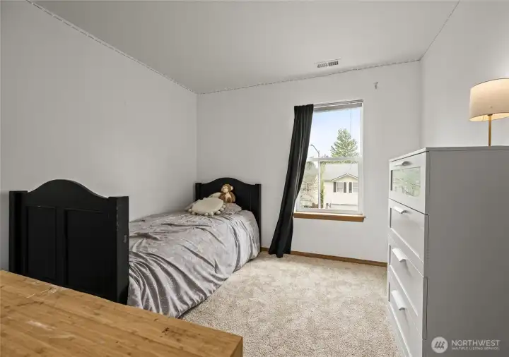 Room currently being used as a 4th bedroom