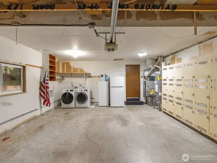 new furnace water heater washer & dryer!