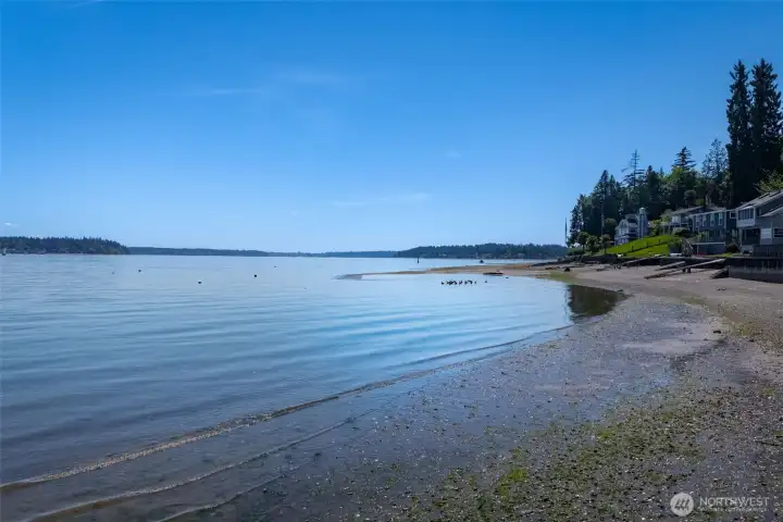 What a beach! What a view!
