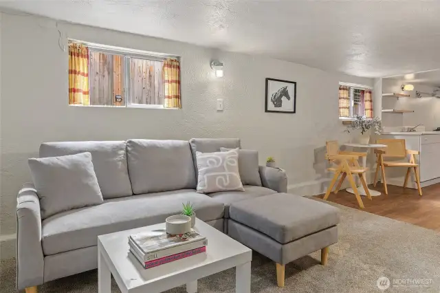 Lower level bonus room