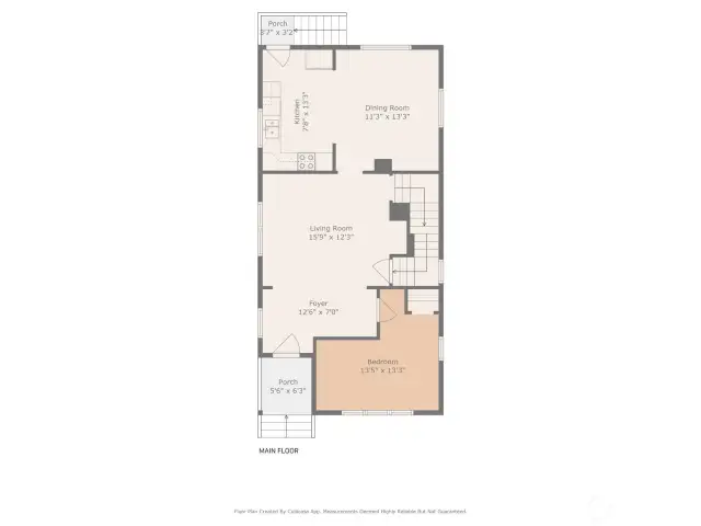Main Level Floor Plan