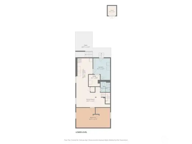 Lower Level Floor Plan