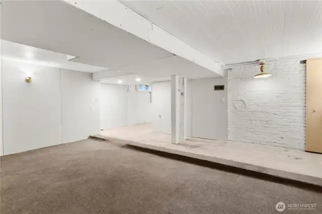A Basement is a Luxury.