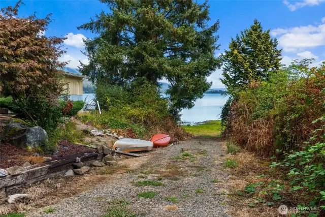 Your own boat launch access to the lake.