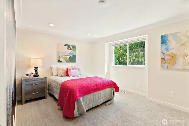 Second bedroom on upper level.