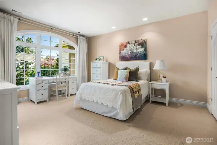 one of the two bedrooms upstairs this will be the third bedroom