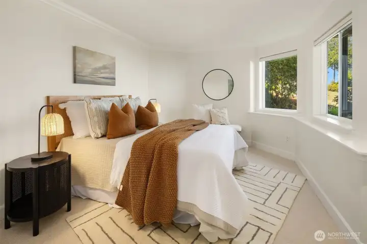 Lower level bedroom