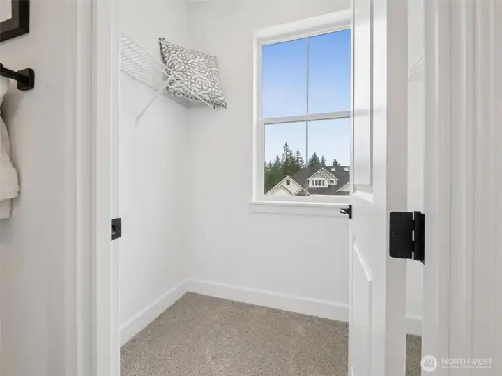 Jr Suite walk in Closet