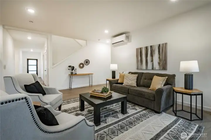 Open Concept Living/Dining Kitchen