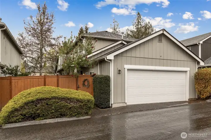 Alley Access 2-Car Garage