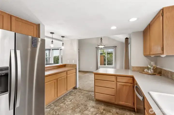 Spacious Kitchen