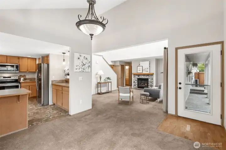 Open Concept Living / Kitchen / Dining