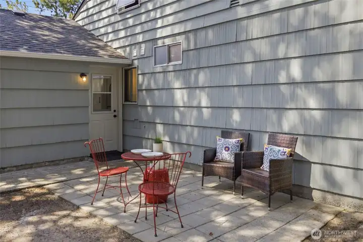 Back patio