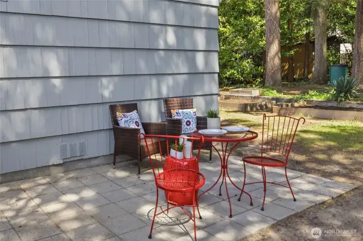 Back patio