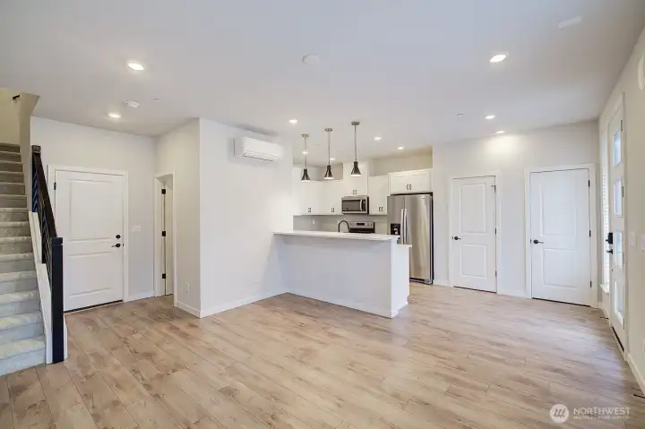 Living room, large and open