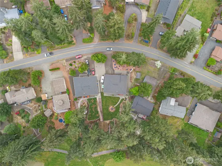 Aerial view.