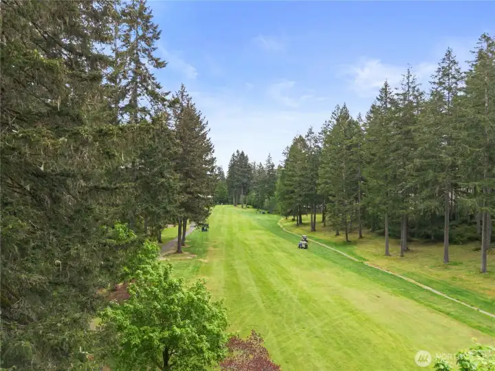 Fairway view - catch all the action.