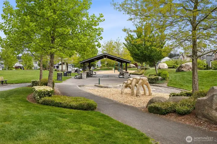 Local park and playground 1 block away!